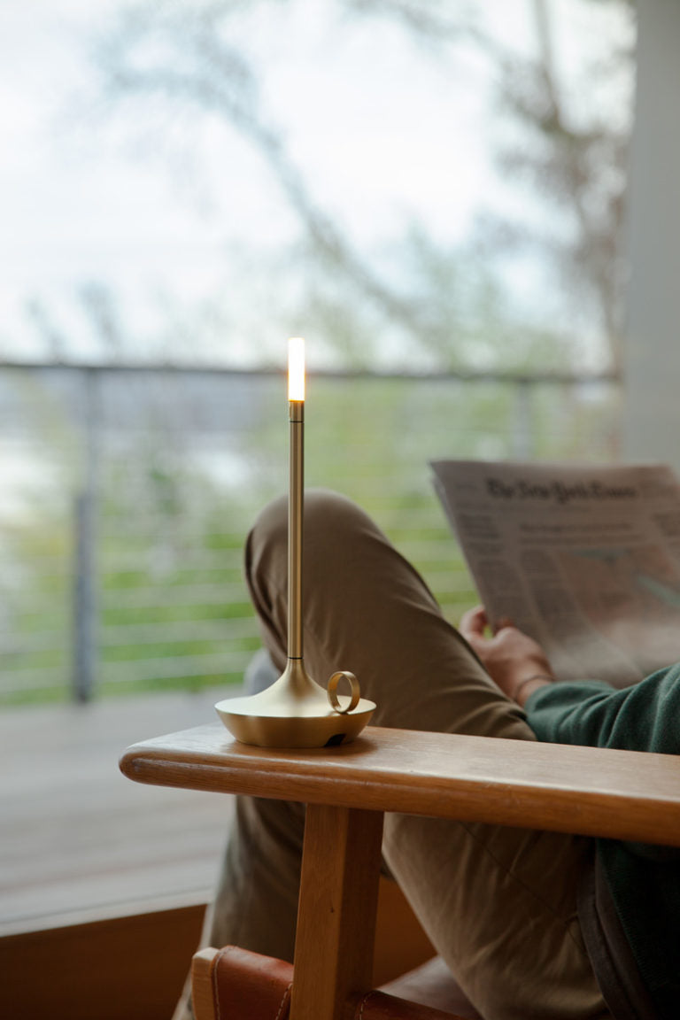 Graypants Wick Portable Table Lamp